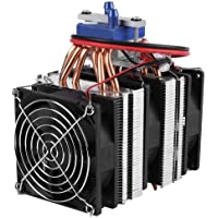 DIY Mini Módulo Refrigerador de Semiconductor Refrigerador de Doble Núcleo Termoeléctrico para Tanque de Peces Sistema…